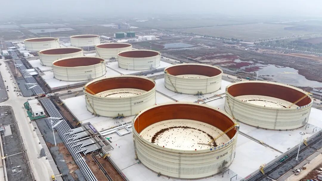 Liaoning Zhenhua Oil’s Dayou Tank Farm Project Achieved Early Intermediate Handover