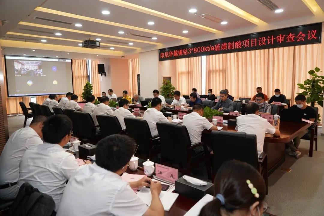 Design Model Review Meeting of Huayue Nickel-Cobalt Project